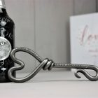Heart shaped beer bottle opener