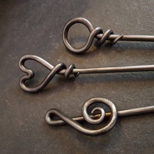 Fire Poker, Heart, Mouse tail, Treble Clef