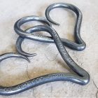 Personalised Entwined Hearts for 6th wedding Anniversary, iron wedding anniversary or Wedding Day gift